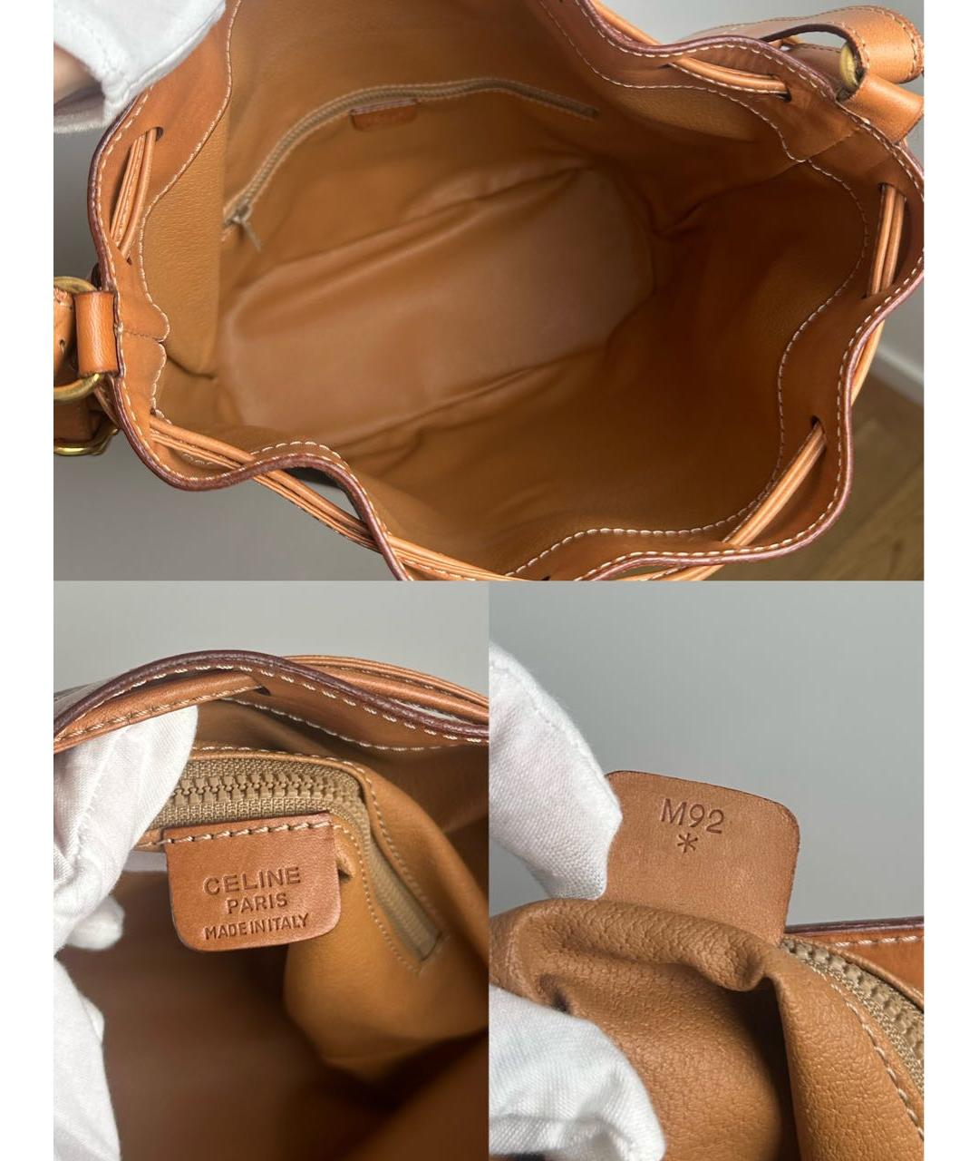 CELINE Коричневая сумка тоут, фото 8