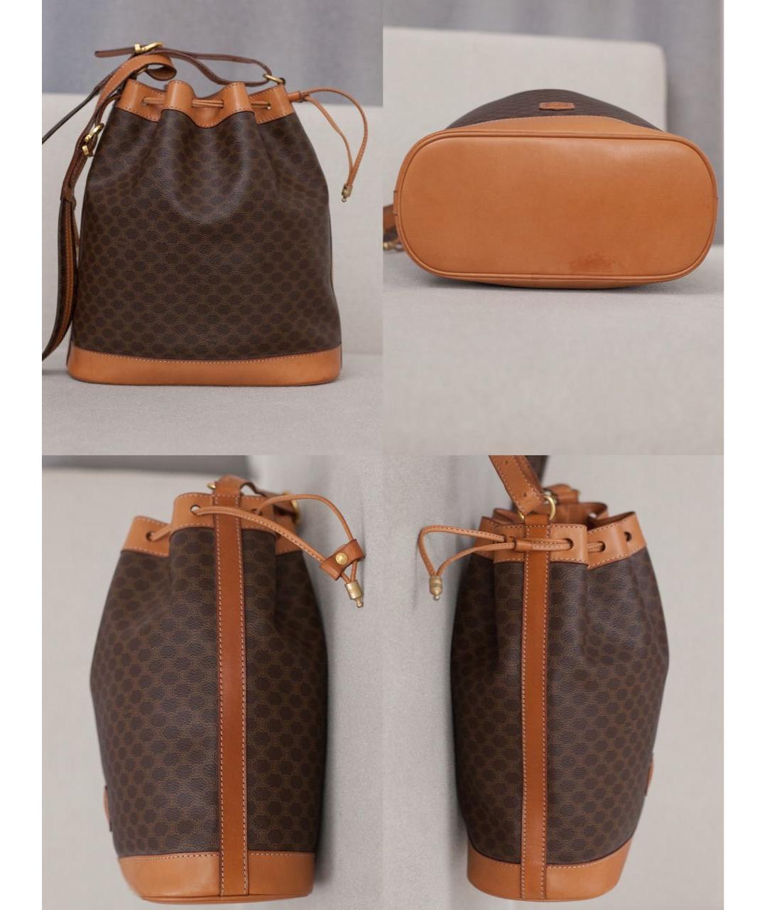 CELINE Коричневая сумка тоут, фото 6