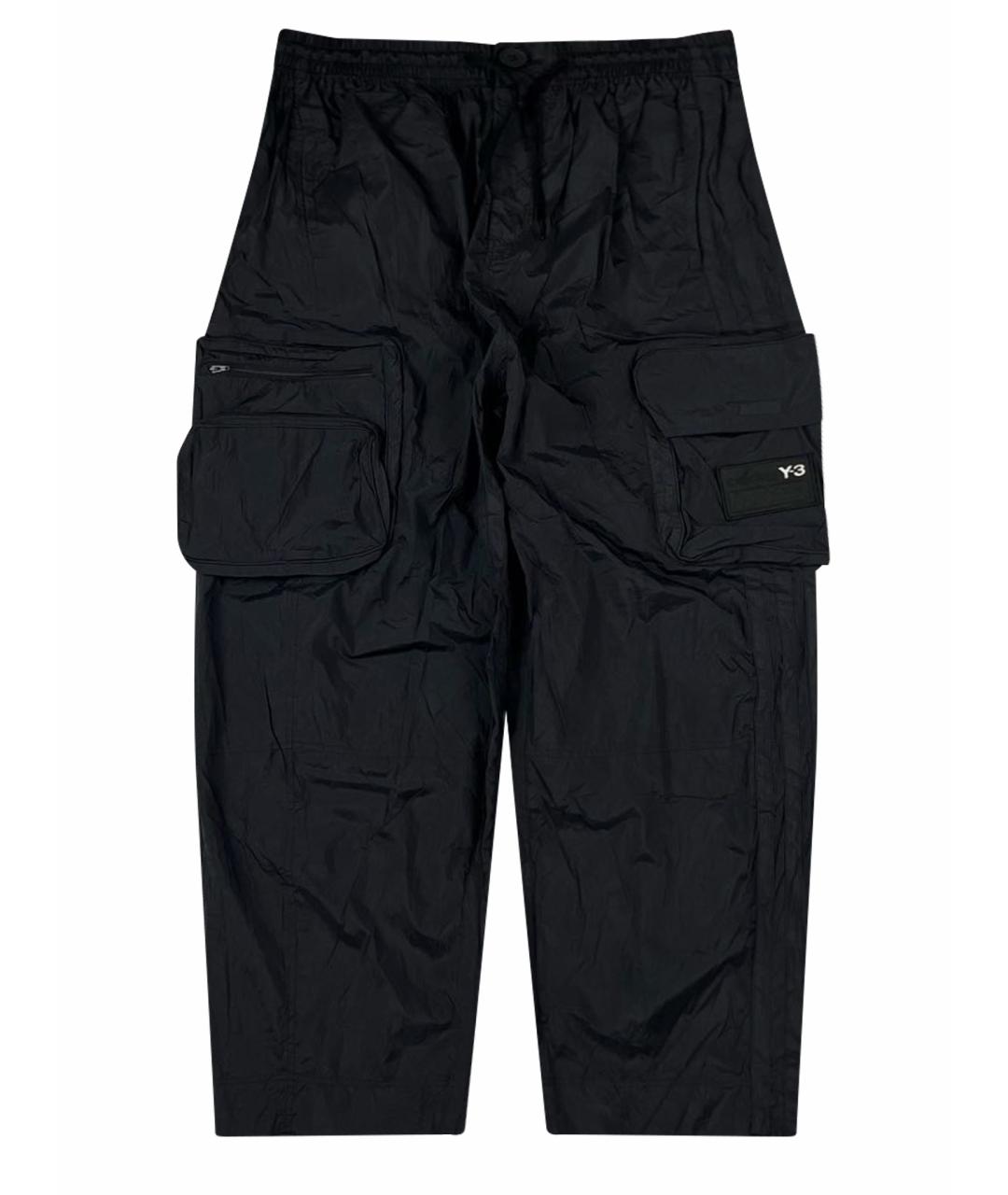 Y-3 Черные повседневные брюки, фото 1