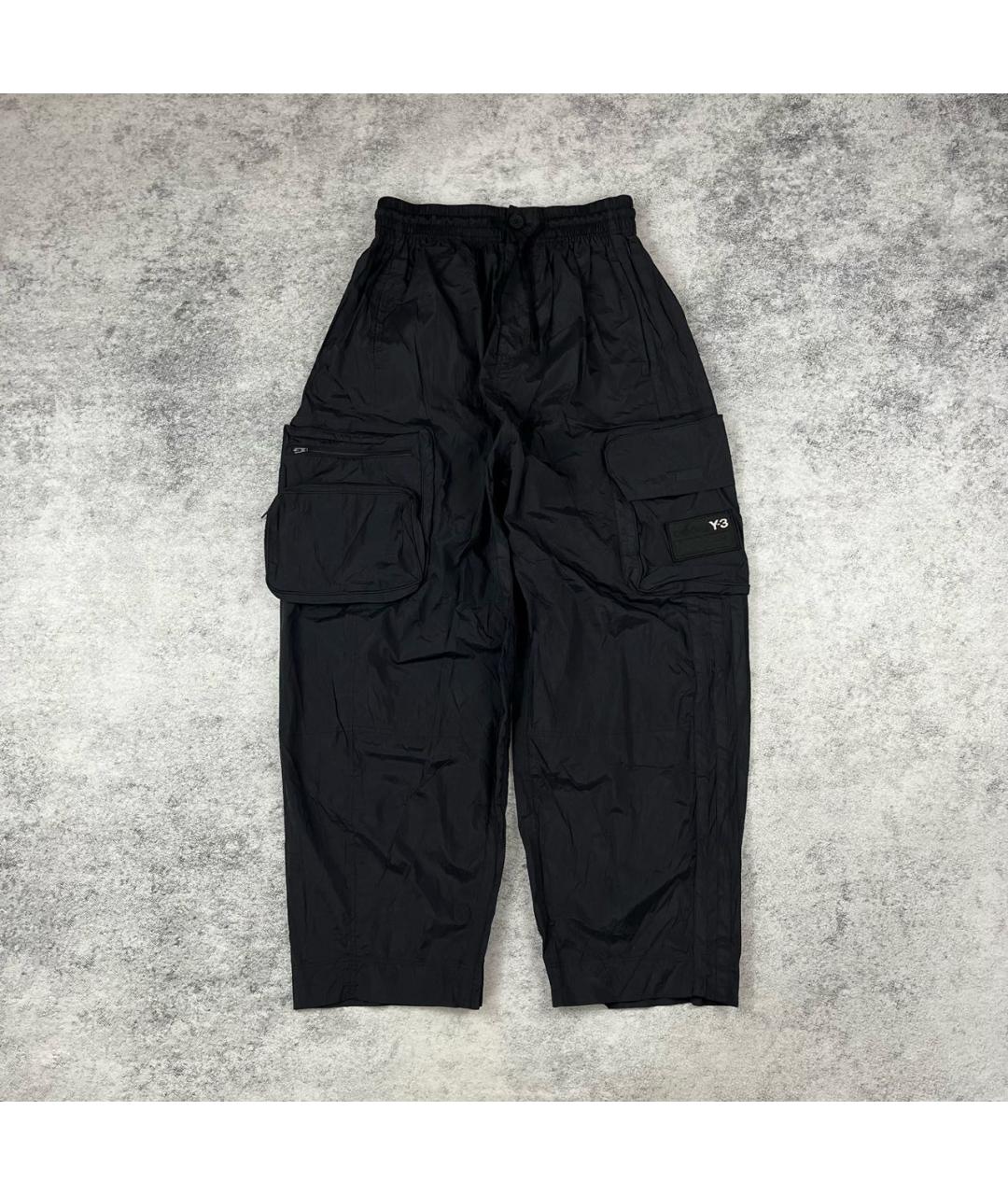 Y-3 Черные повседневные брюки, фото 3