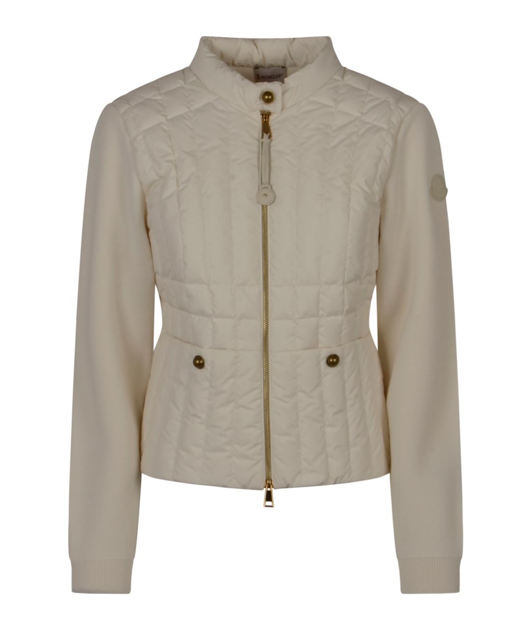 MONCLER Белая куртка, фото 1