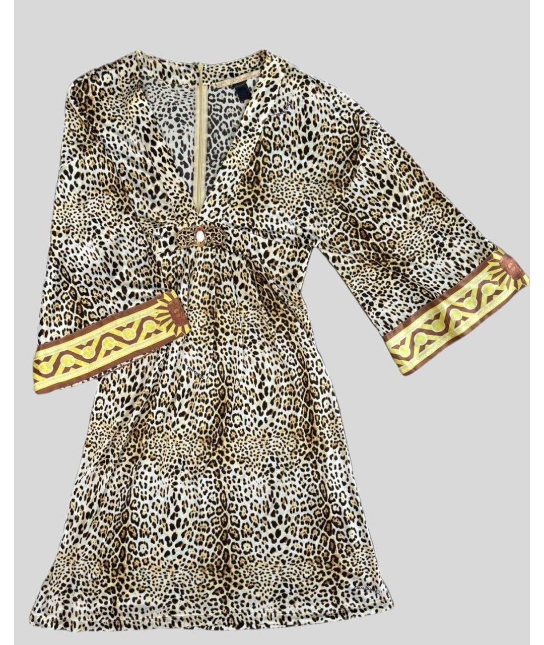 CAVALLI CLASS Мульти вискозный сарафан, фото 4