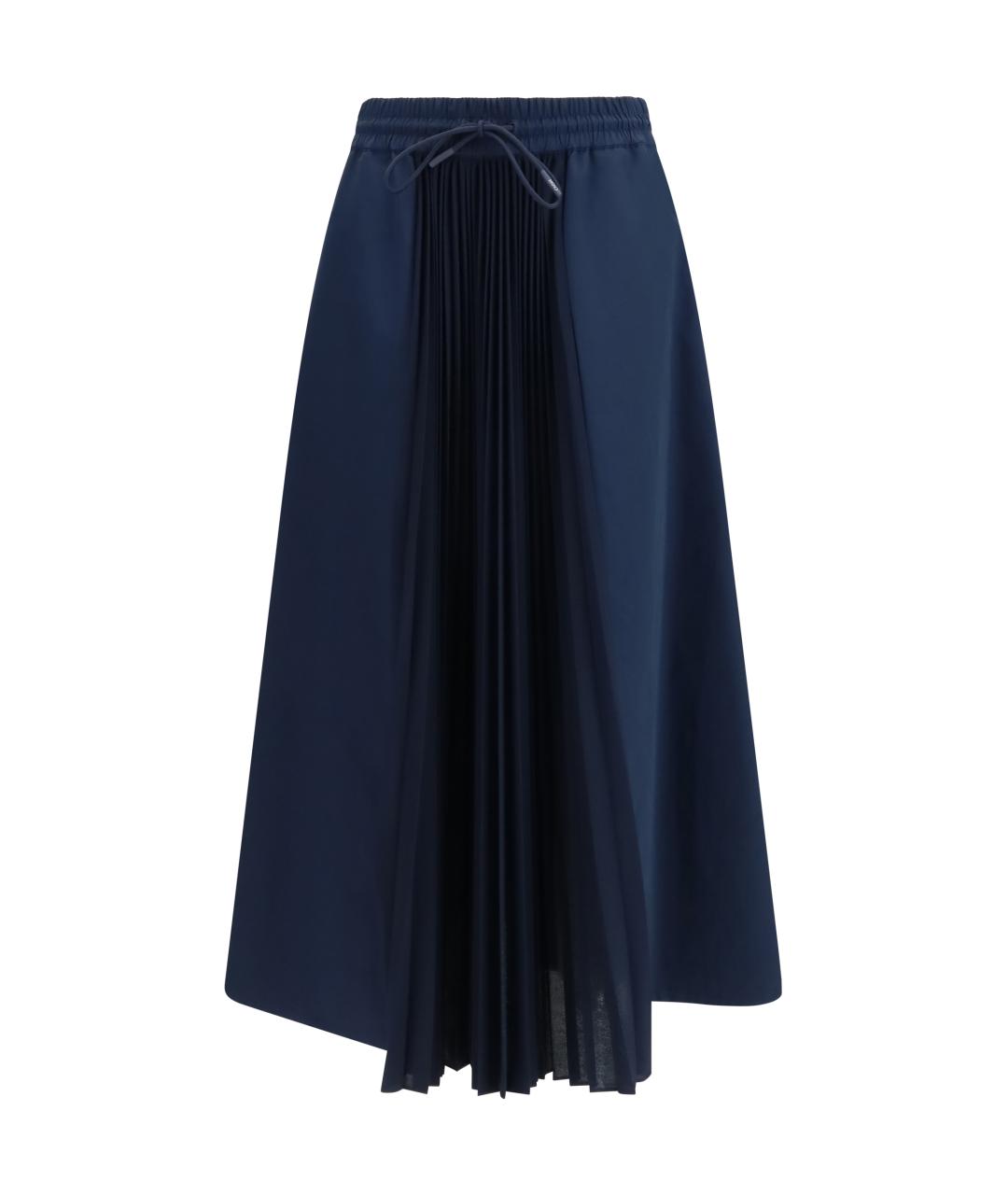 WEEKEND MAX MARA Синяя юбка миди, фото 1