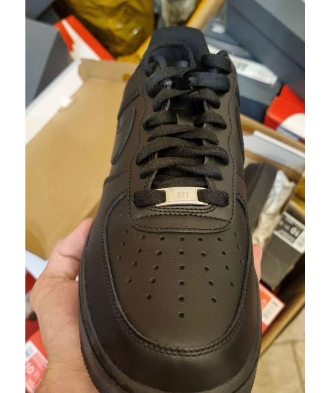 NIKE Черные резиновые кроссовки, фото 2