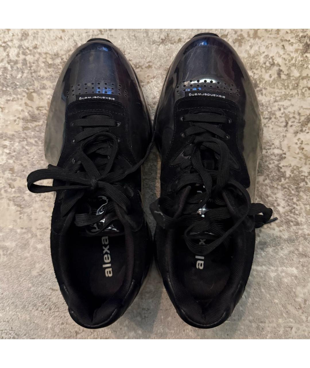 ALEXANDER WANG Черные резиновые кроссовки, фото 4