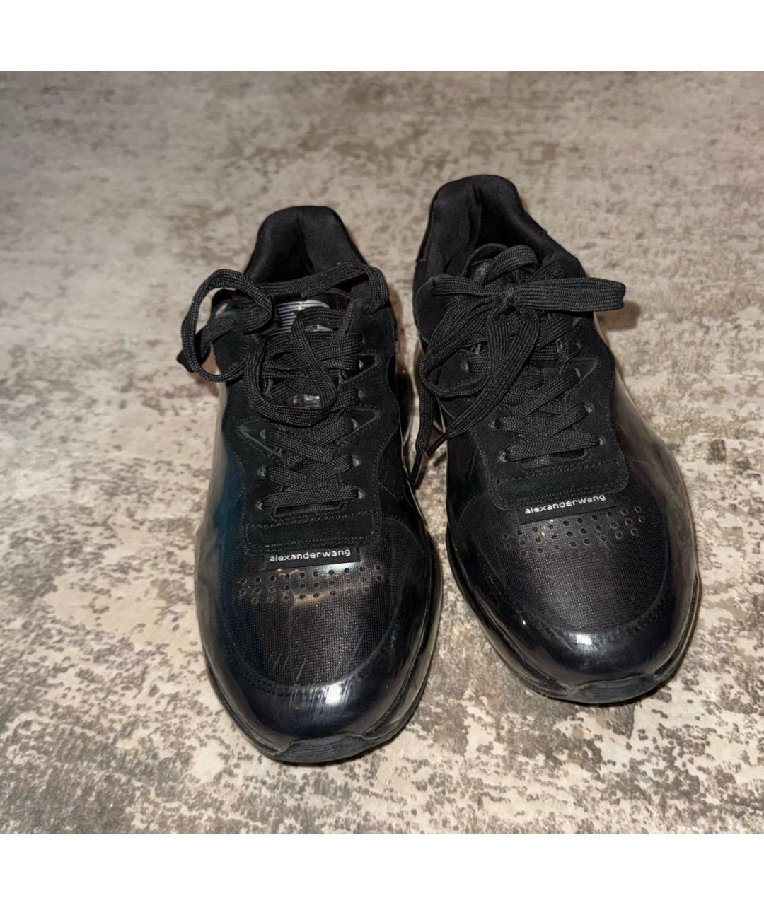 ALEXANDER WANG Черные резиновые кроссовки, фото 2