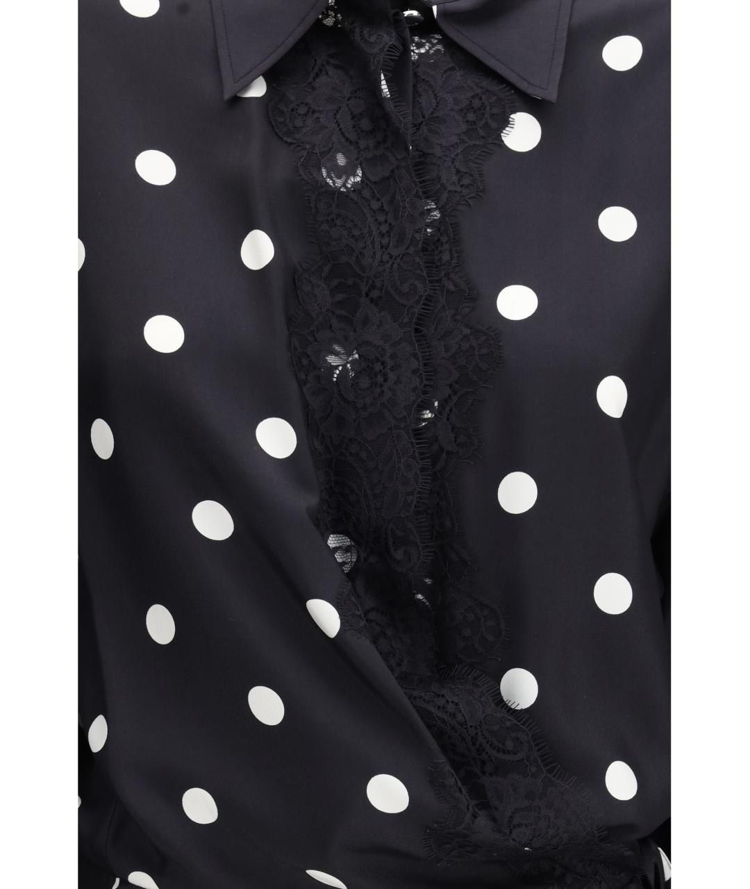 SPORTMAX Черное шелковое повседневное платье, фото 3