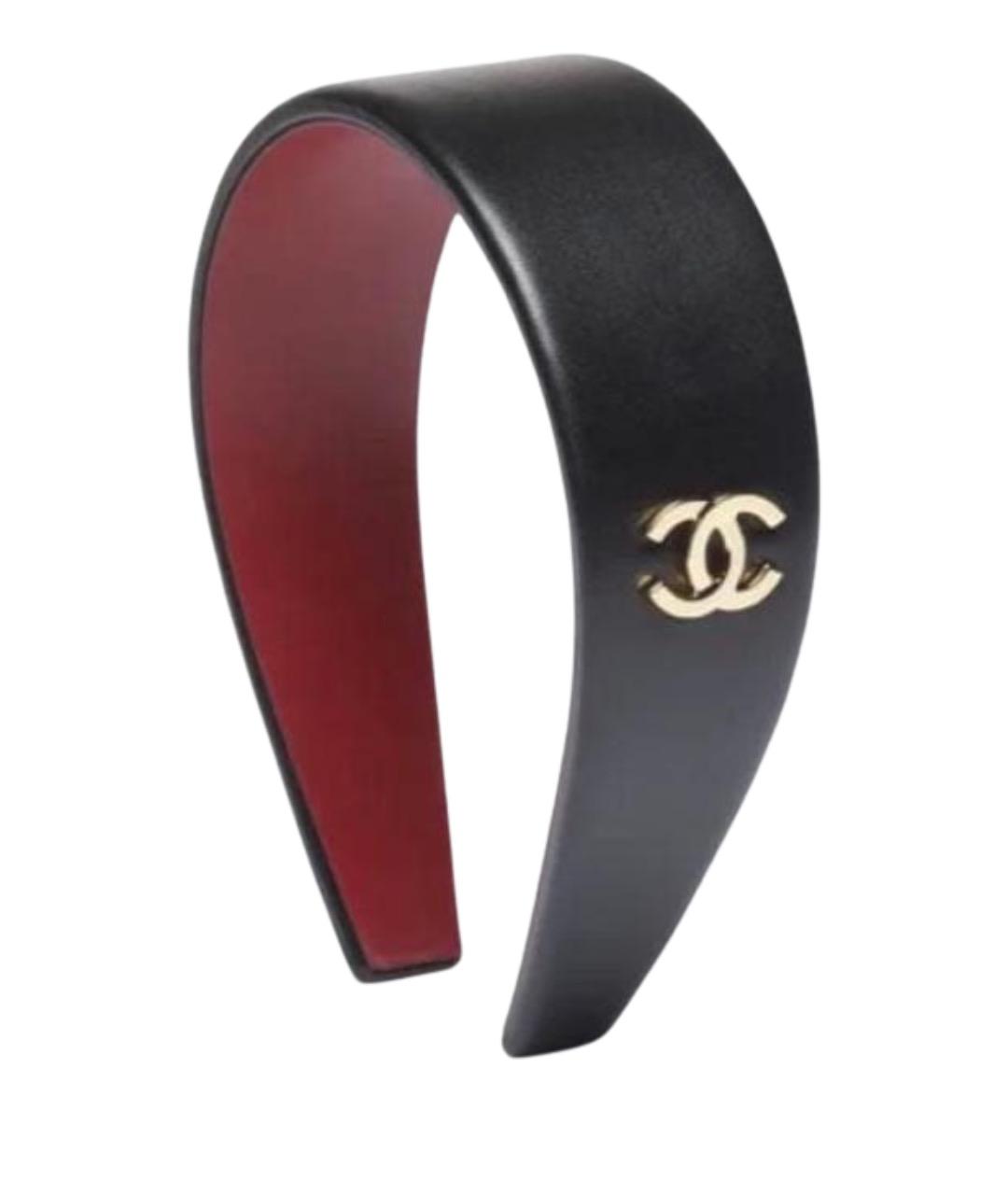 CHANEL Черный ободок, фото 1