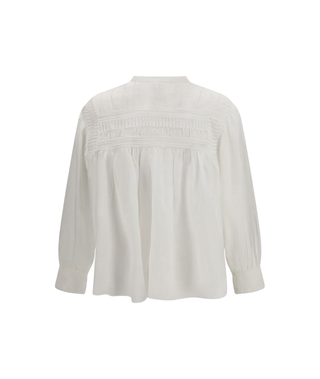 ISABEL MARANT ETOILE Белая хлопковая рубашка, фото 2