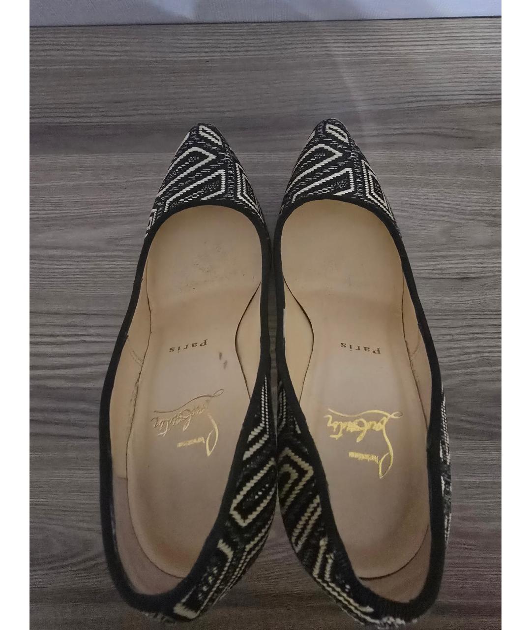 CHRISTIAN LOUBOUTIN Мульти кожаные туфли, фото 3