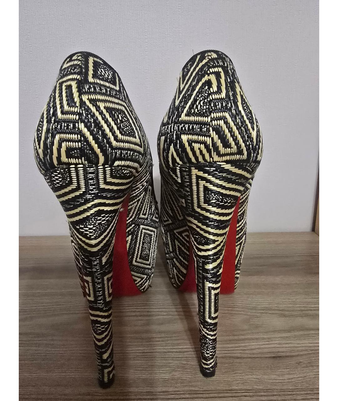 CHRISTIAN LOUBOUTIN Мульти кожаные туфли, фото 4