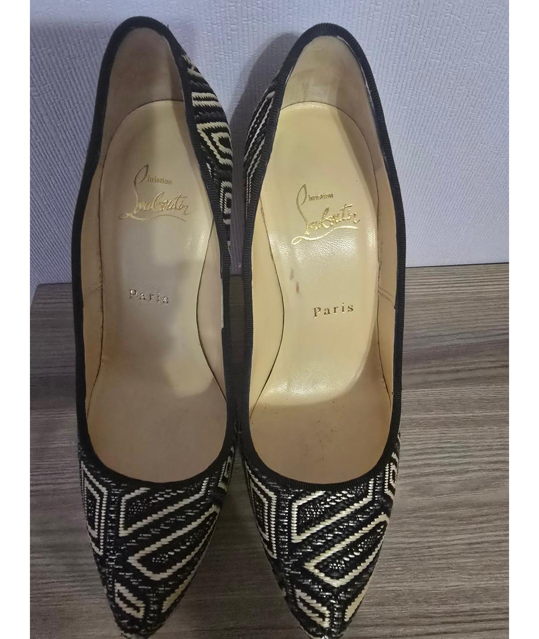 CHRISTIAN LOUBOUTIN Мульти кожаные туфли, фото 2