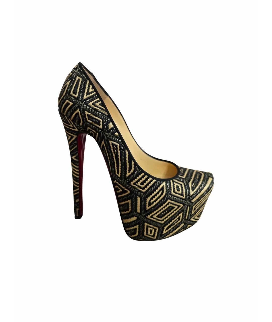 CHRISTIAN LOUBOUTIN Мульти кожаные туфли, фото 1