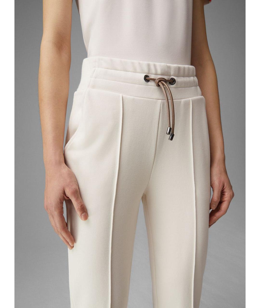 BOGNER Бежевые хлопковые спортивные брюки и шорты, фото 6