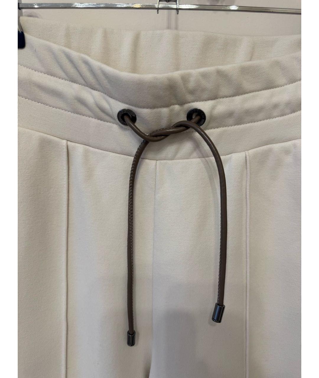 BOGNER Бежевые хлопковые спортивные брюки и шорты, фото 4