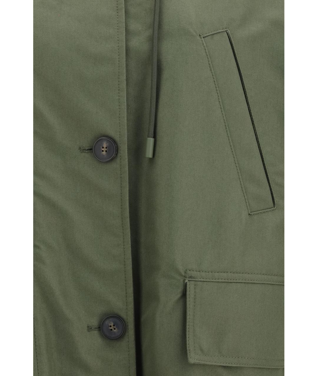 WEEKEND MAX MARA Хаки тренч/плащ, фото 3