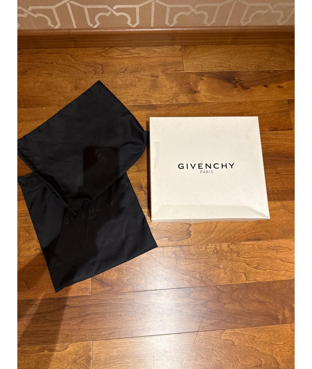GIVENCHY Черные кожаные ботильоны, фото 5