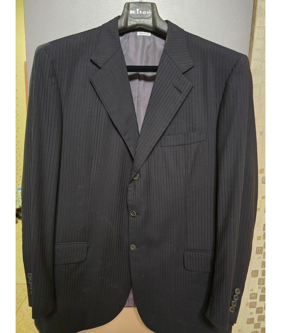 BRIONI Синий классический костюм, фото 5