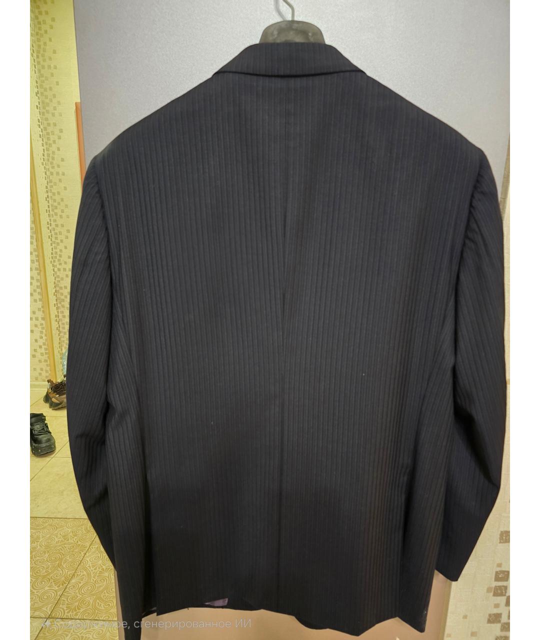 BRIONI Синий классический костюм, фото 2