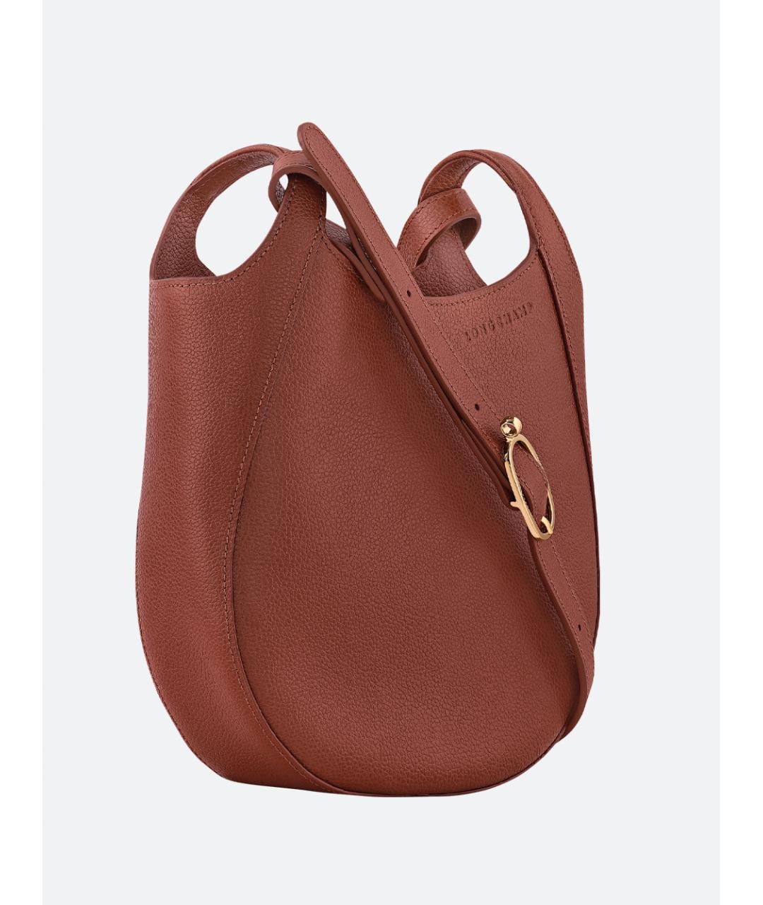 LONGCHAMP Кожаная сумка через плечо, фото 3