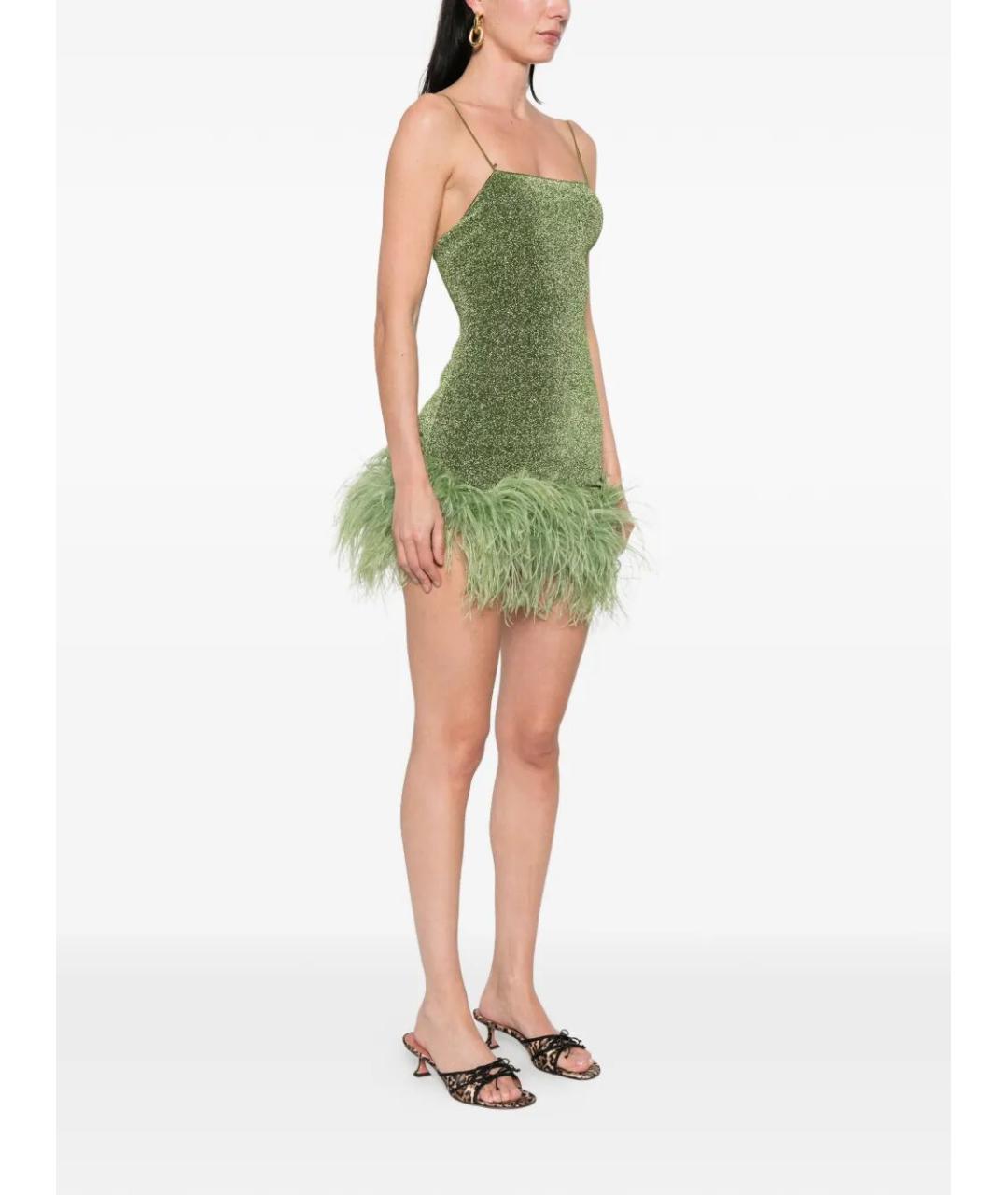 OSEREE Зеленые полиамидовое платье, фото 4