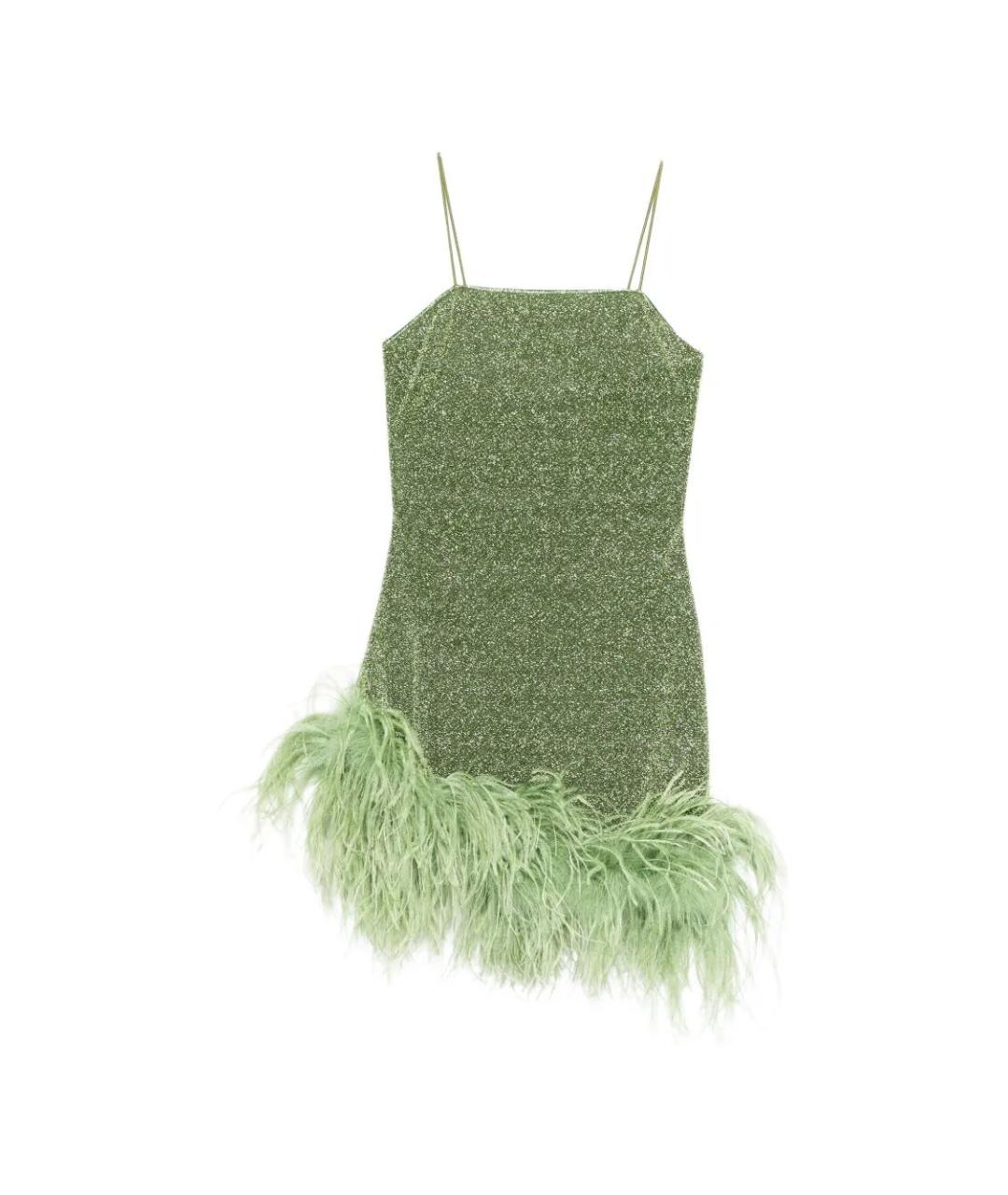 OSEREE Зеленые полиамидовое платье, фото 1