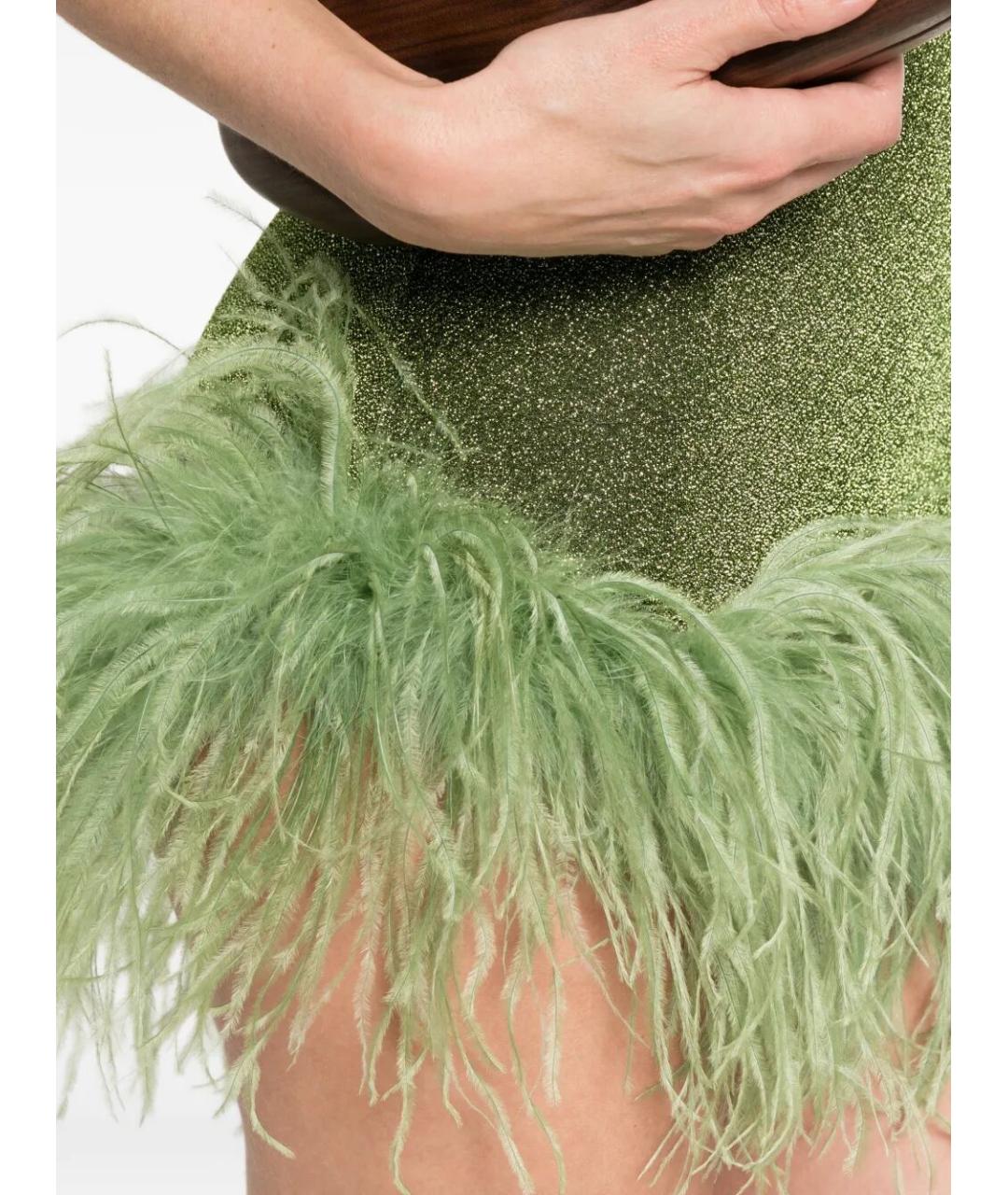 OSEREE Зеленые полиамидовое платье, фото 3