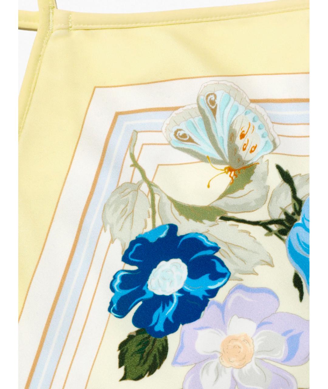 SELF-PORTRAIT Желтый купальник, фото 6