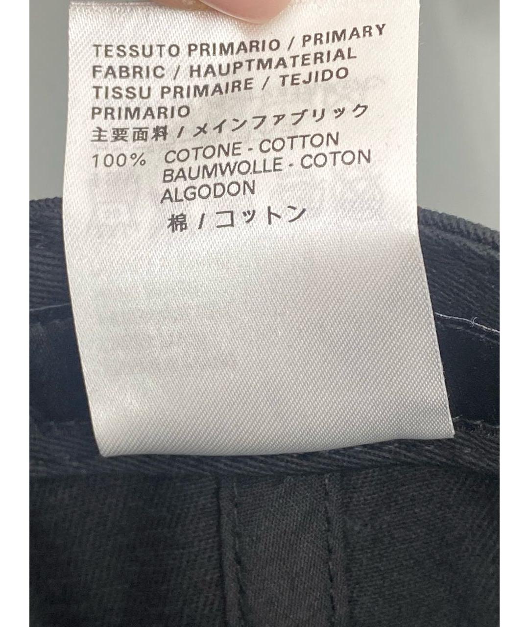 DSQUARED2 Черная хлопковая кепка/бейсболка, фото 6