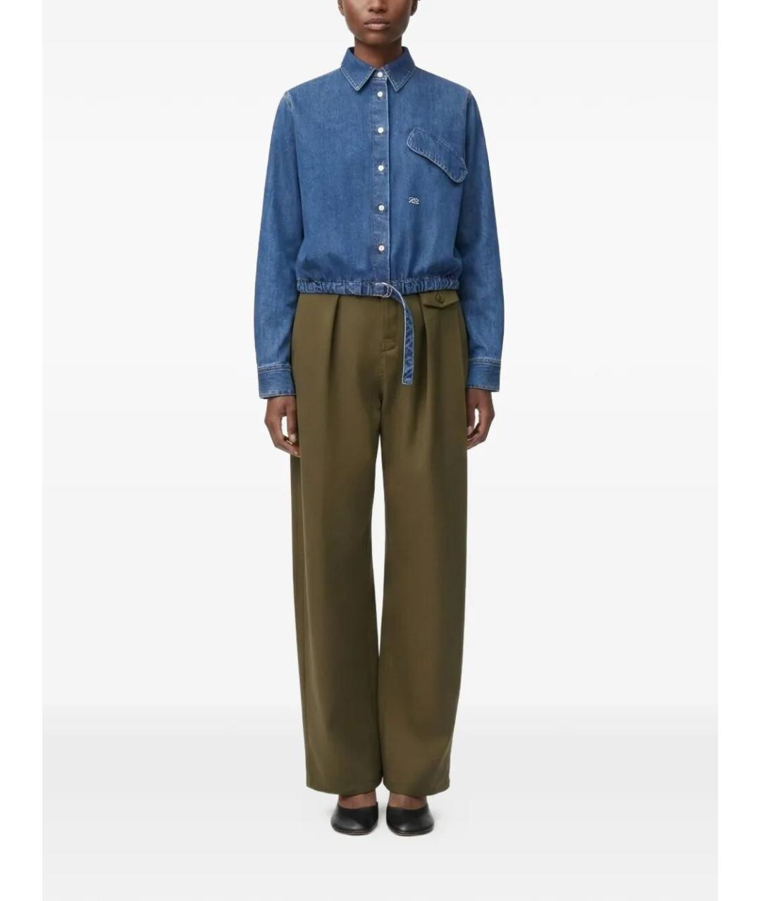 LOEWE Синяя хлопковая куртка, фото 3