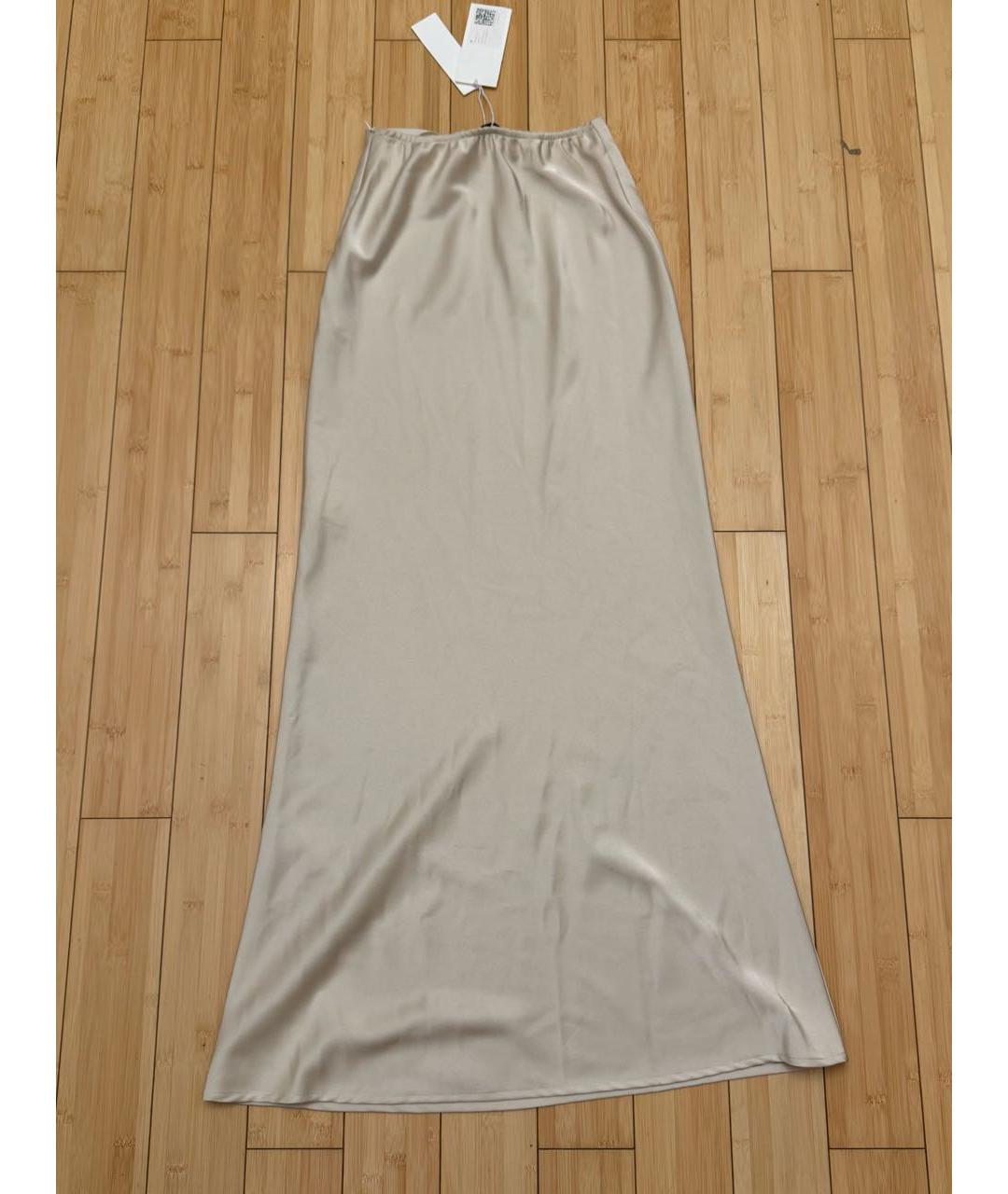 REPRESENT Бежевая вискозная юбка миди, фото 2