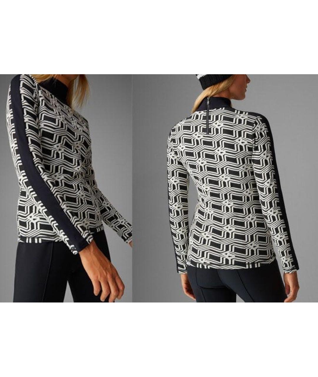 BOGNER Черная хлопковая водолазка, фото 5