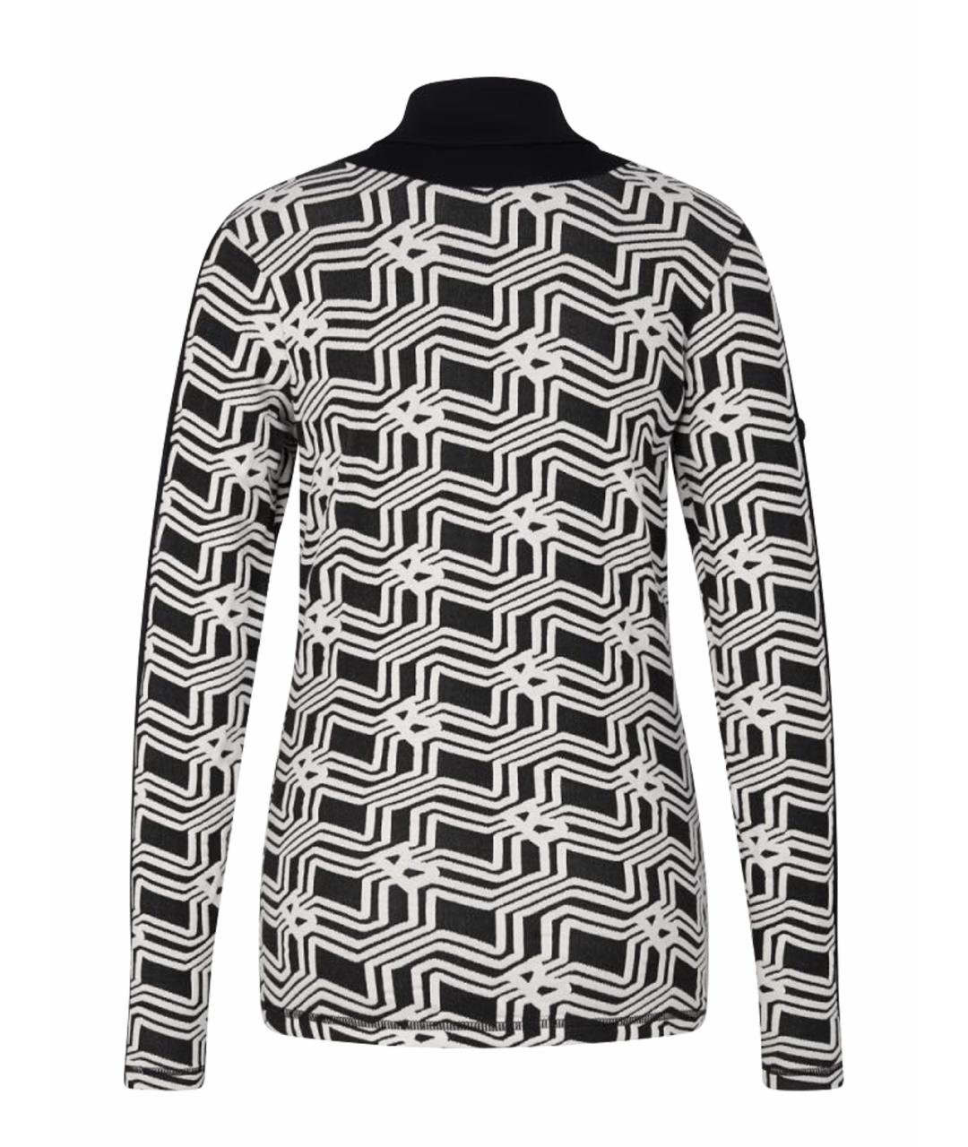 BOGNER Черная хлопковая водолазка, фото 1