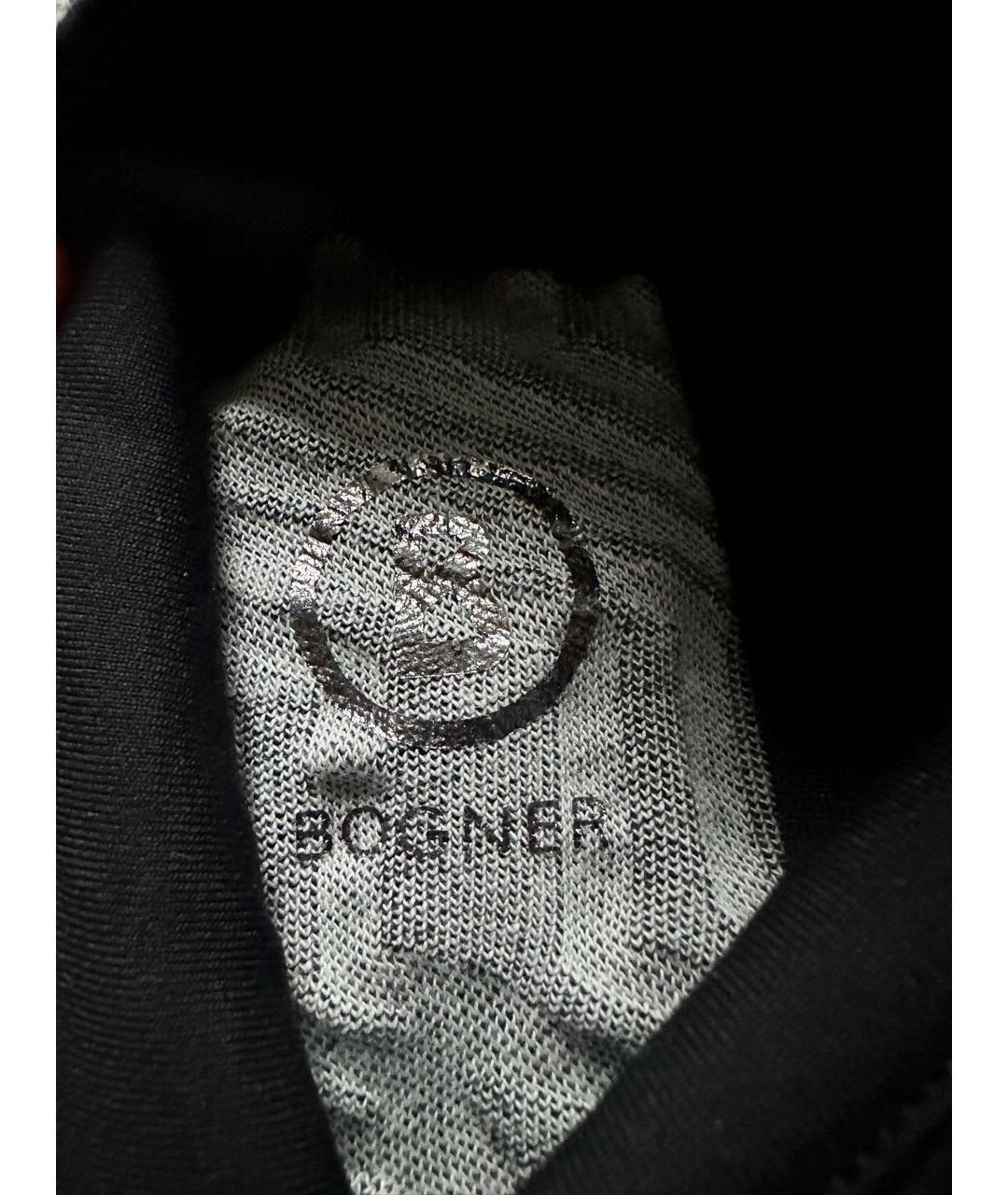 BOGNER Черная хлопковая водолазка, фото 3