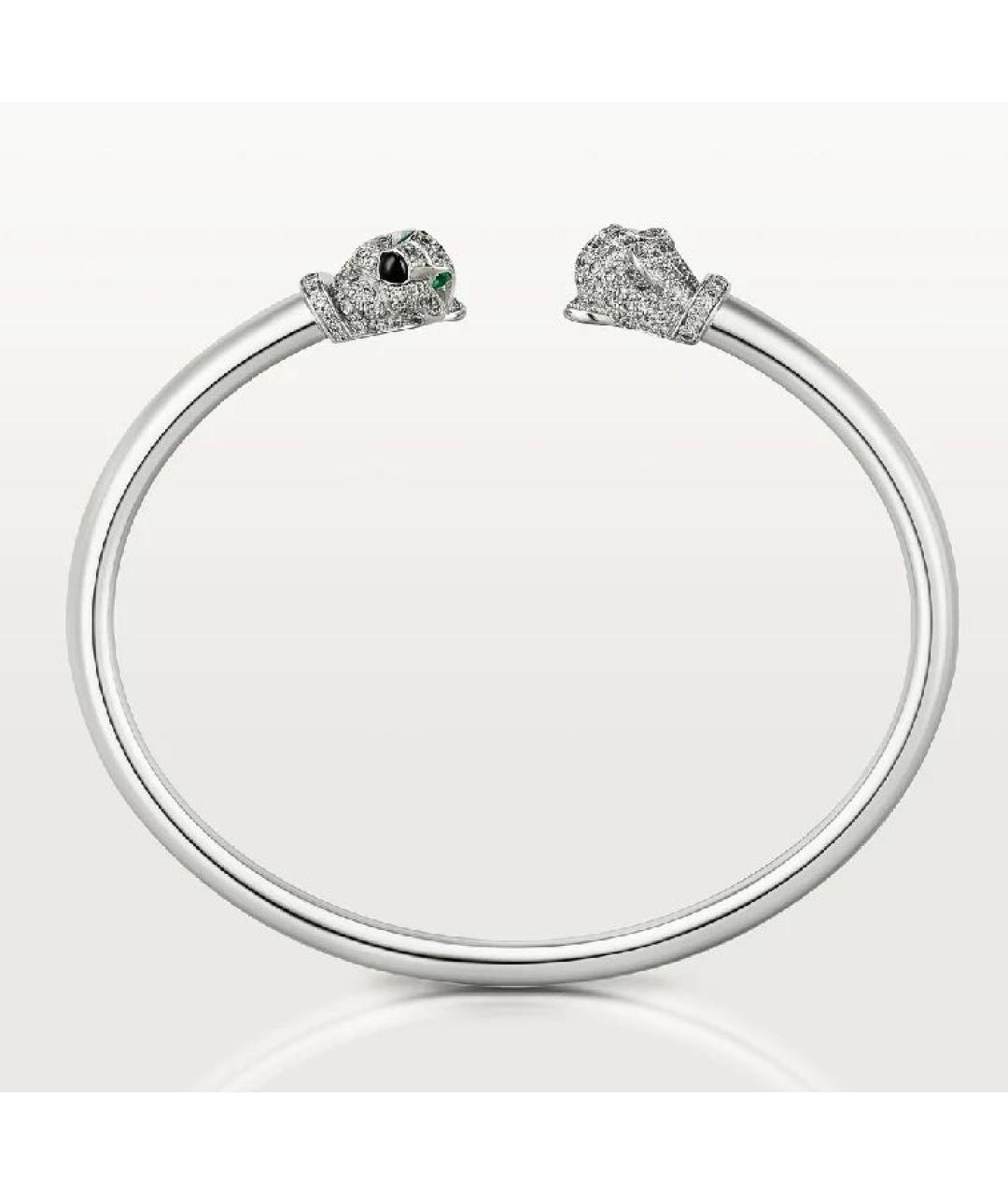 CARTIER Серебрянный браслет из белого золота, фото 3