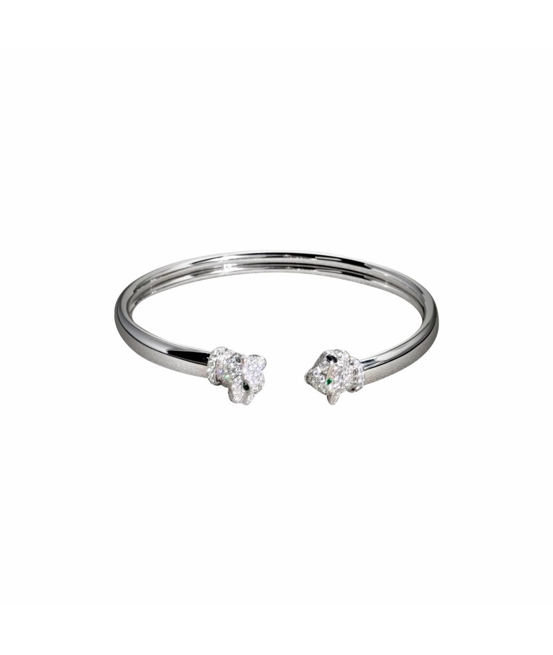 CARTIER Серебрянный браслет из белого золота, фото 1