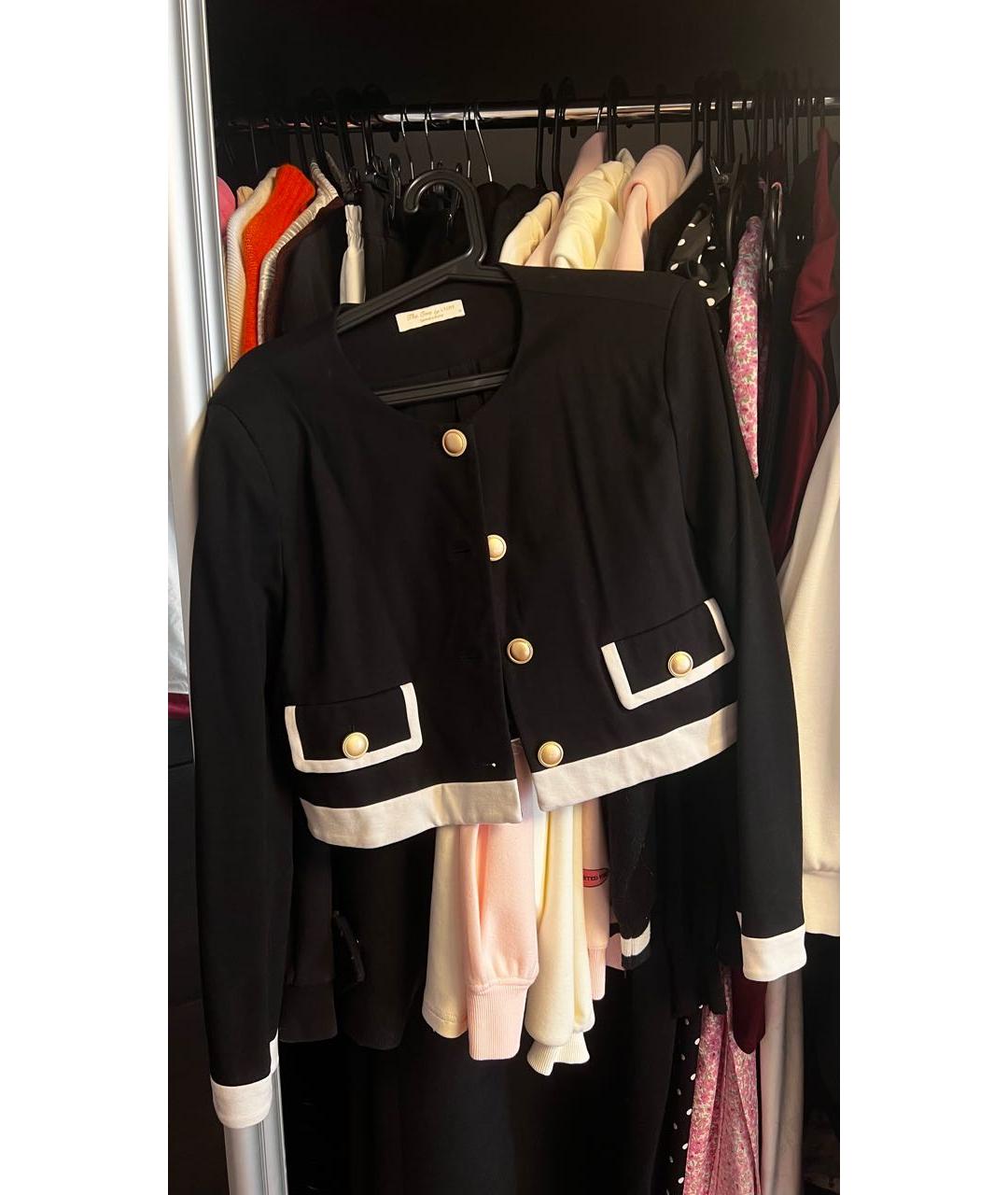 12 STOREEZ Черный полиэстеровый жакет/пиджак, фото 5