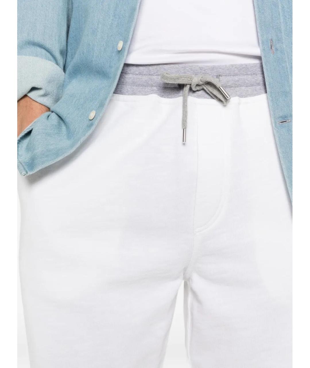 BRUNELLO CUCINELLI Хлопковые повседневные брюки, фото 4