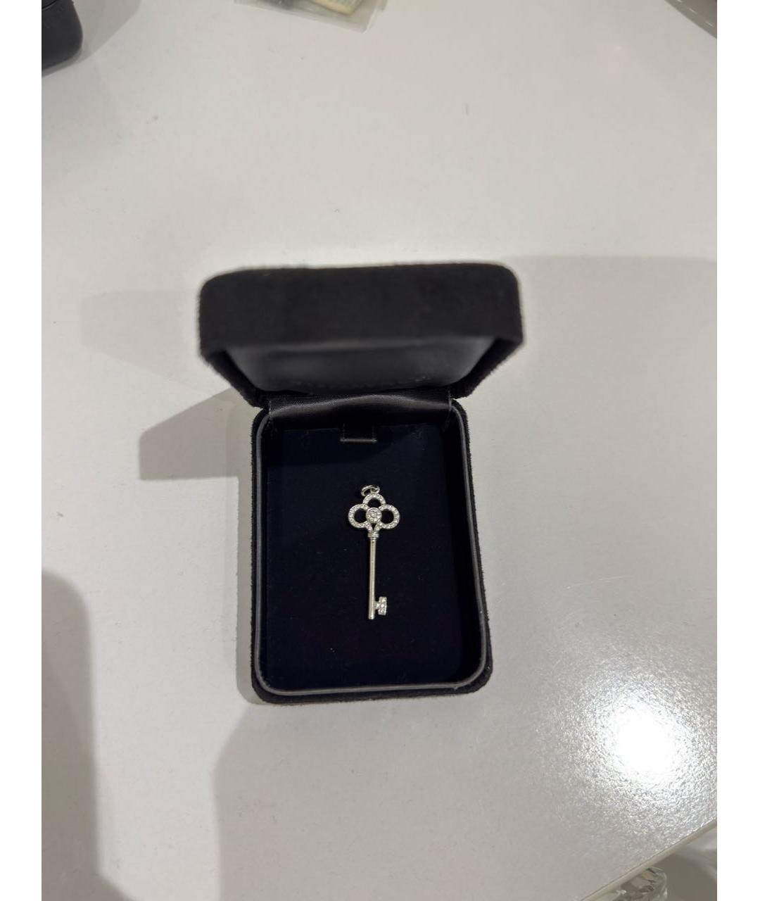 TIFFANY&CO Серебрянный кулон из белого золота, фото 4