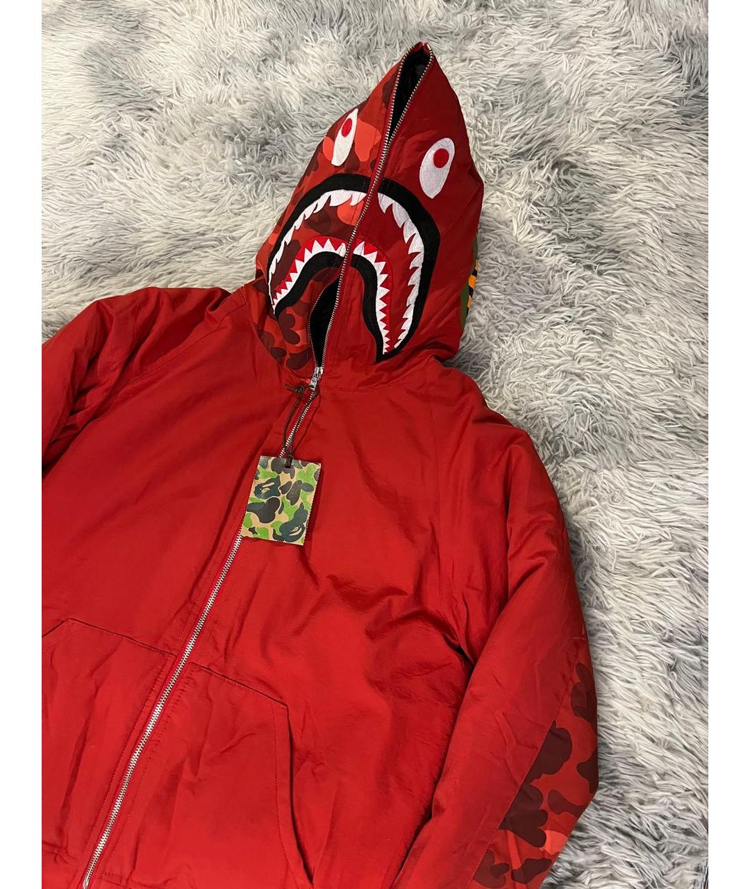 BAPE Красная куртка, фото 3