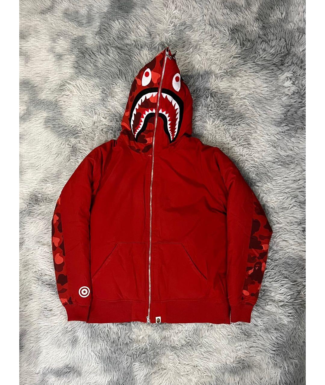 BAPE Красная куртка, фото 5