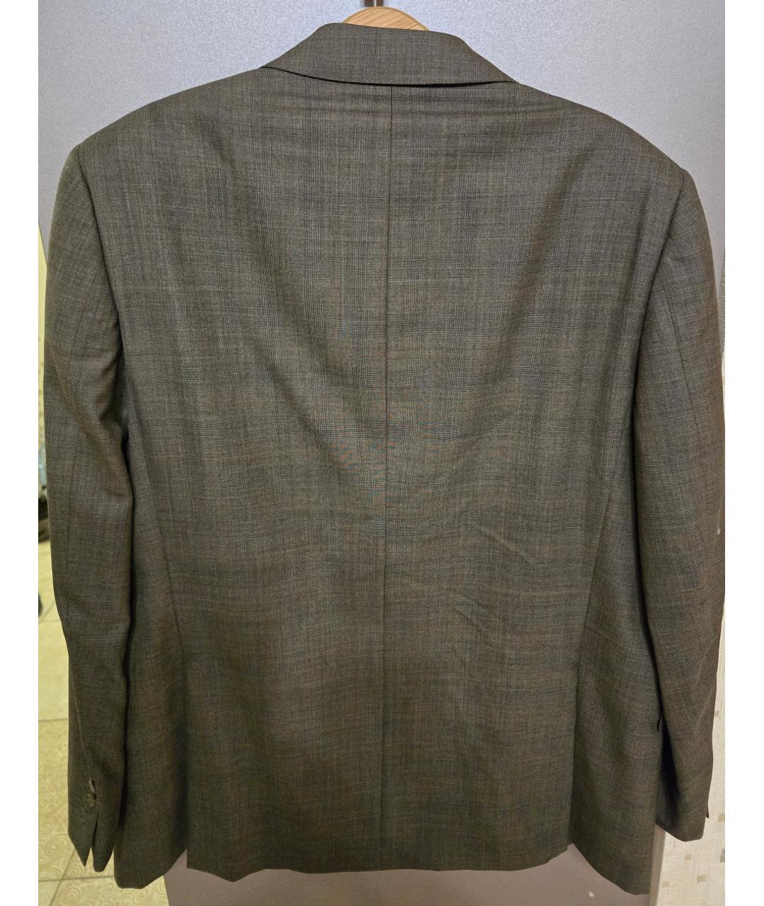 DUNHILL Коричневый классический костюм, фото 2