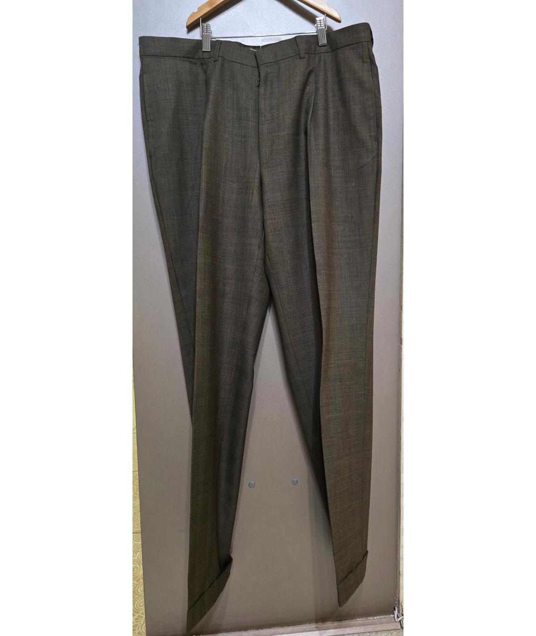 DUNHILL Коричневый классический костюм, фото 3