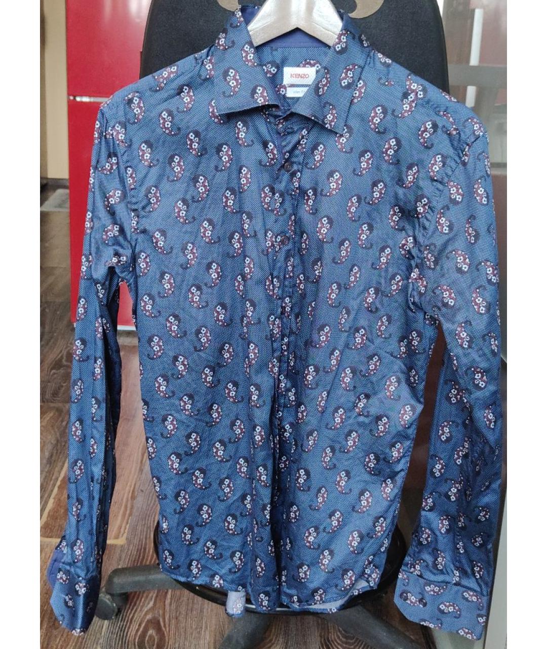 KENZO Хлопковая кэжуал рубашка, фото 8