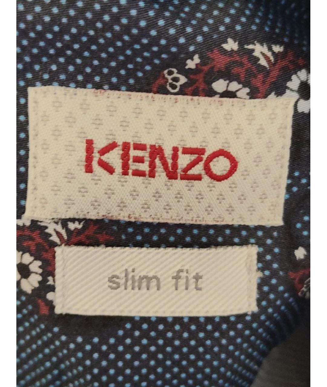 KENZO Хлопковая кэжуал рубашка, фото 7