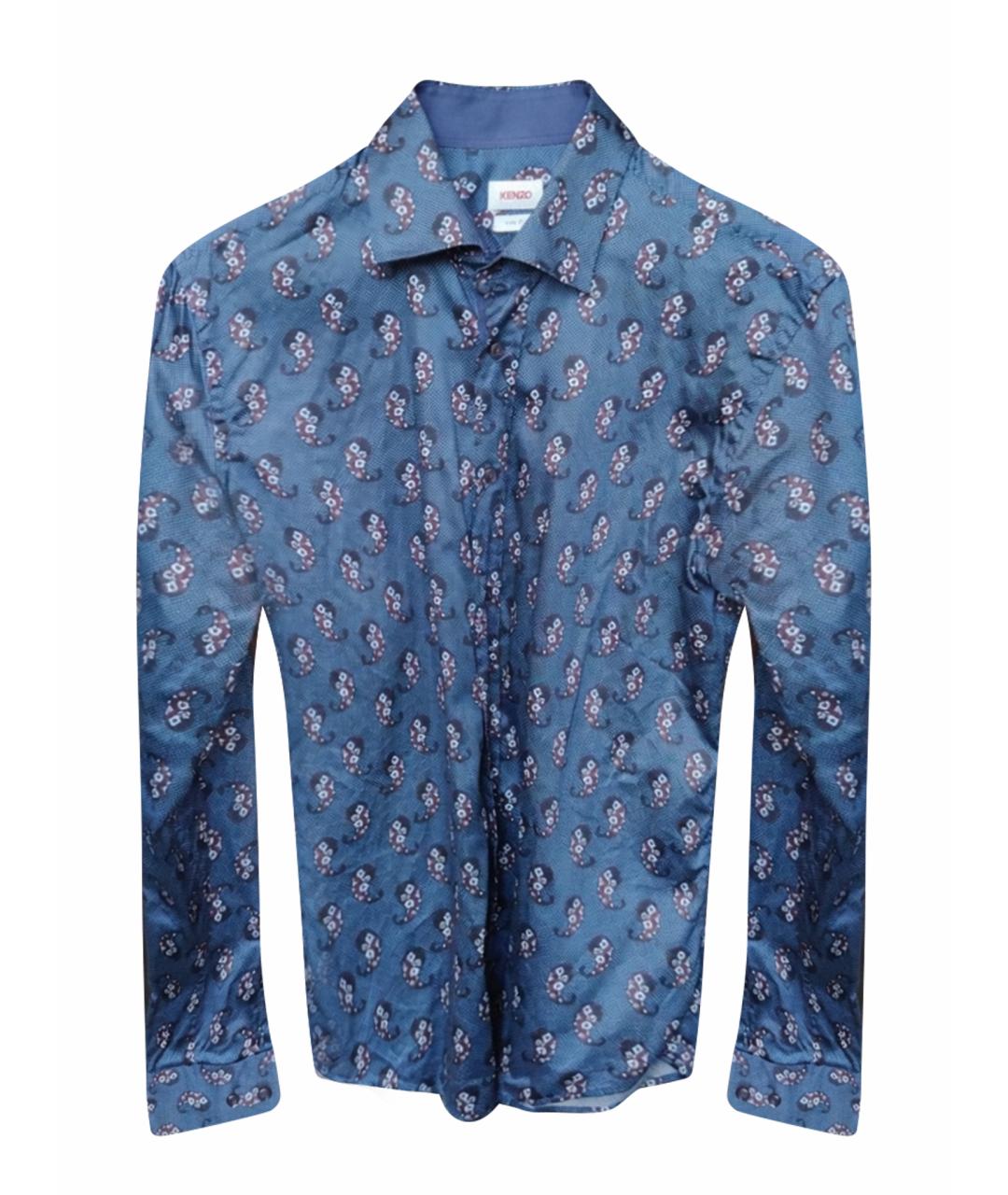 KENZO Хлопковая кэжуал рубашка, фото 1