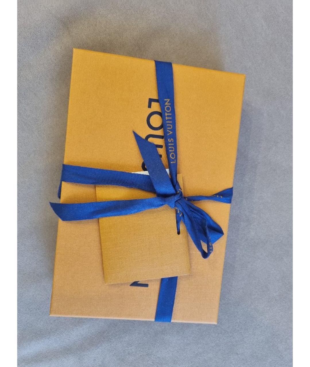 LOUIS VUITTON Коричневый кошелек, фото 9