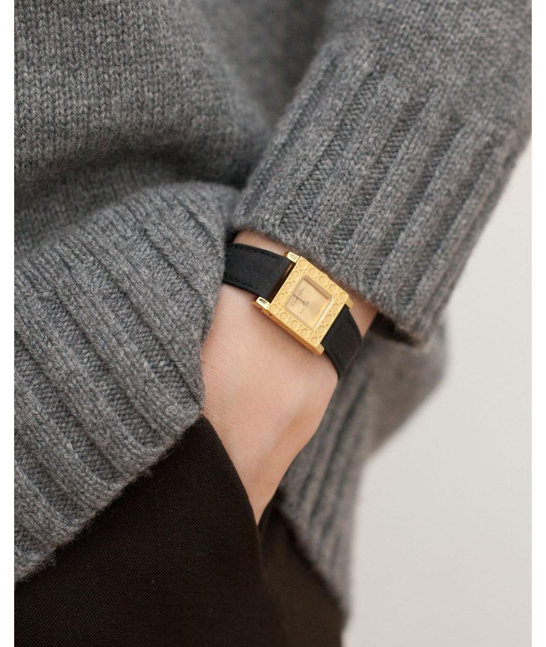 CHRISTIAN DIOR Золотые позолоченные часы, фото 8