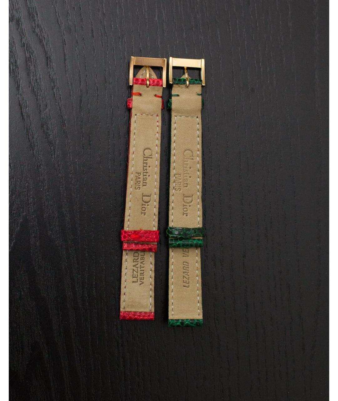 CHRISTIAN DIOR Золотые позолоченные часы, фото 4