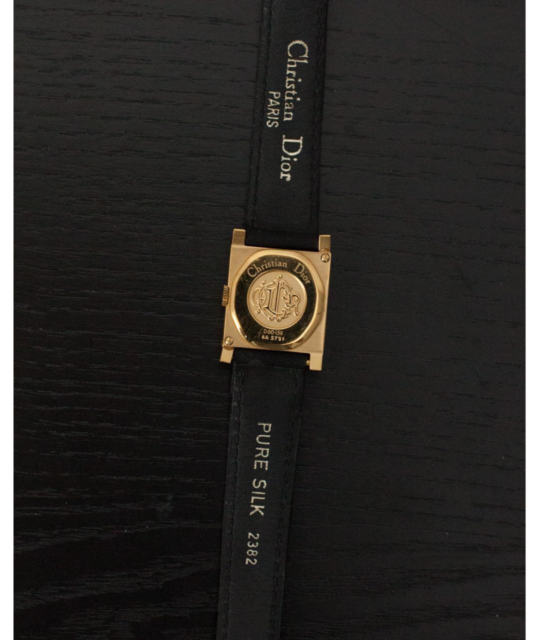 CHRISTIAN DIOR Золотые позолоченные часы, фото 6